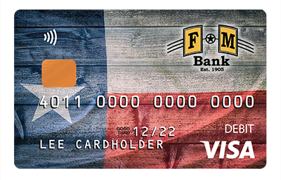flag debit card