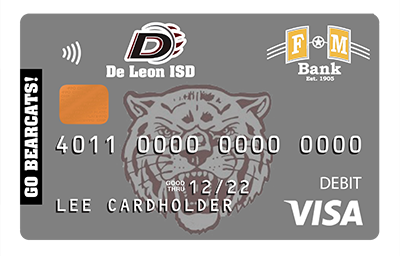 Bearcats debit card