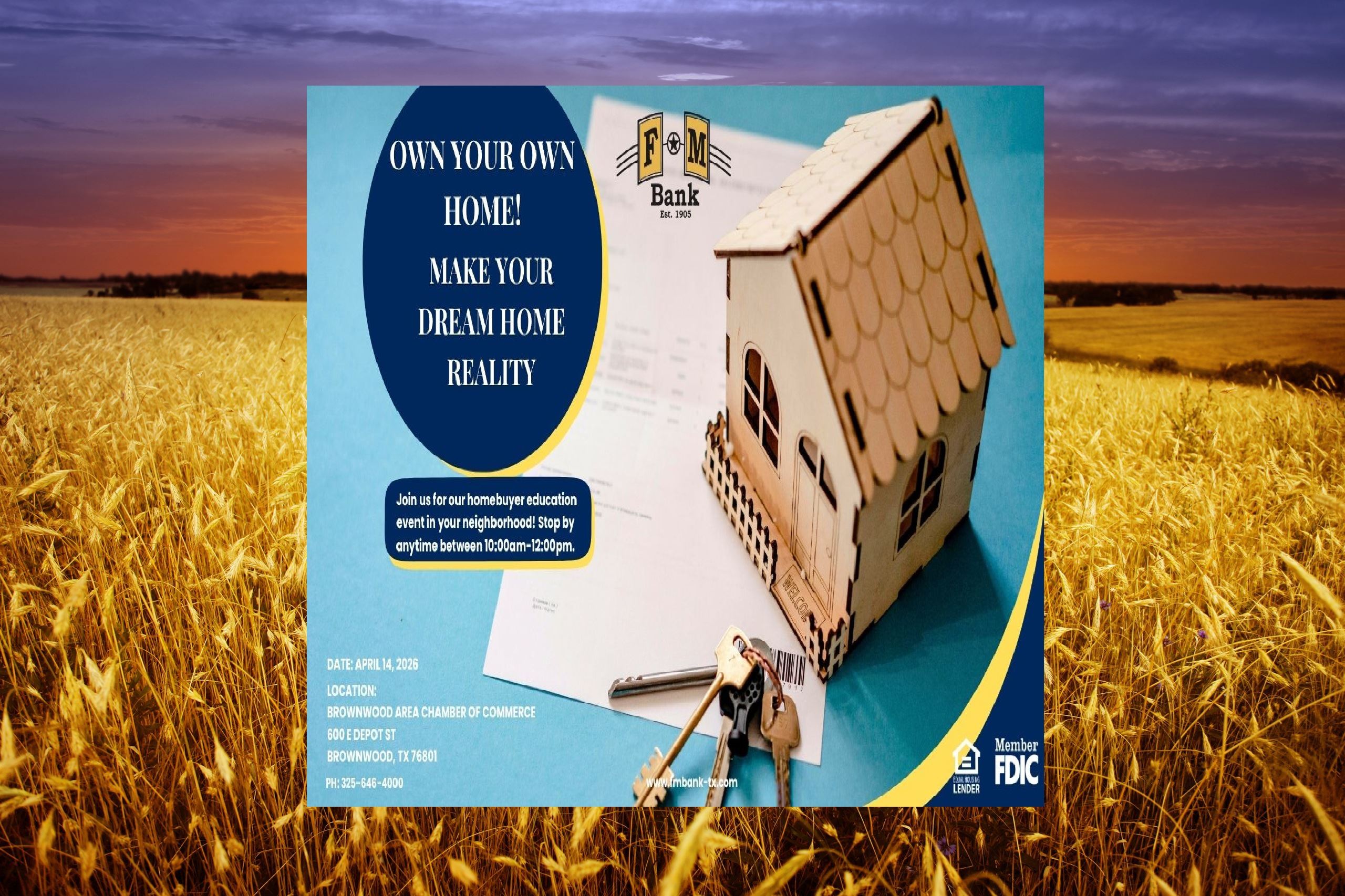 Homebuyer Education Event Flyer